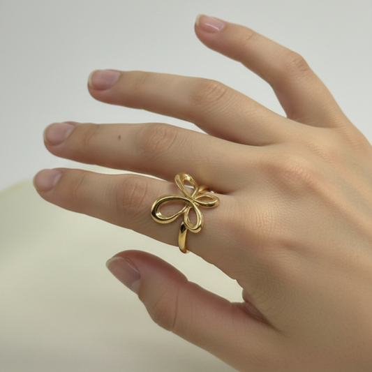 Papillon Loop Ring (BUY1GET1)