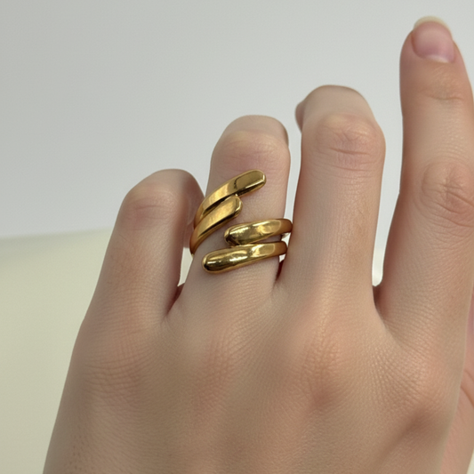 Solene Fluid Wrap Ring (BUY1GET1)