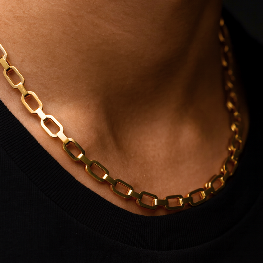 Elongated Link Men’s Chain