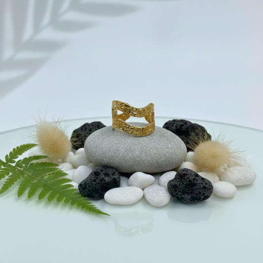 Ripple Texture Ring (BUY1GET1)