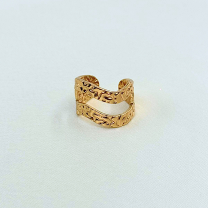 Ripple Texture Ring (BUY1GET1)