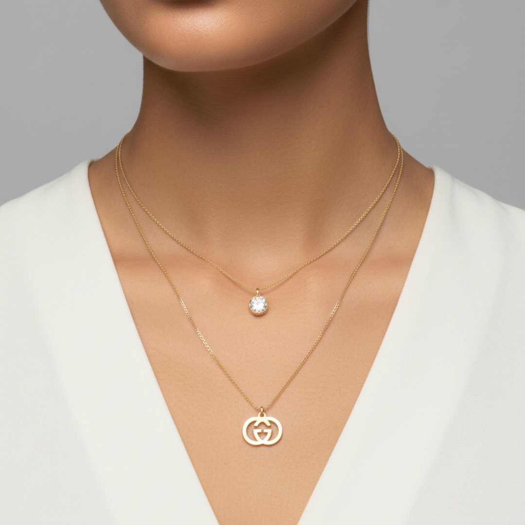 Iconic Layered Pendant Necklace