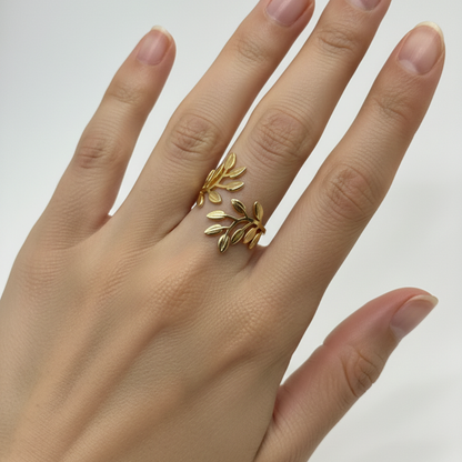 Olive Branch Ring (BUY1GET1)