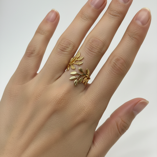Olive Branch Ring (BUY1GET1)