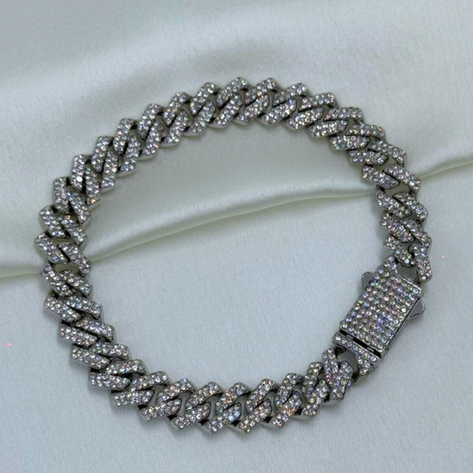 Iced Cuban Men’s Bracelet