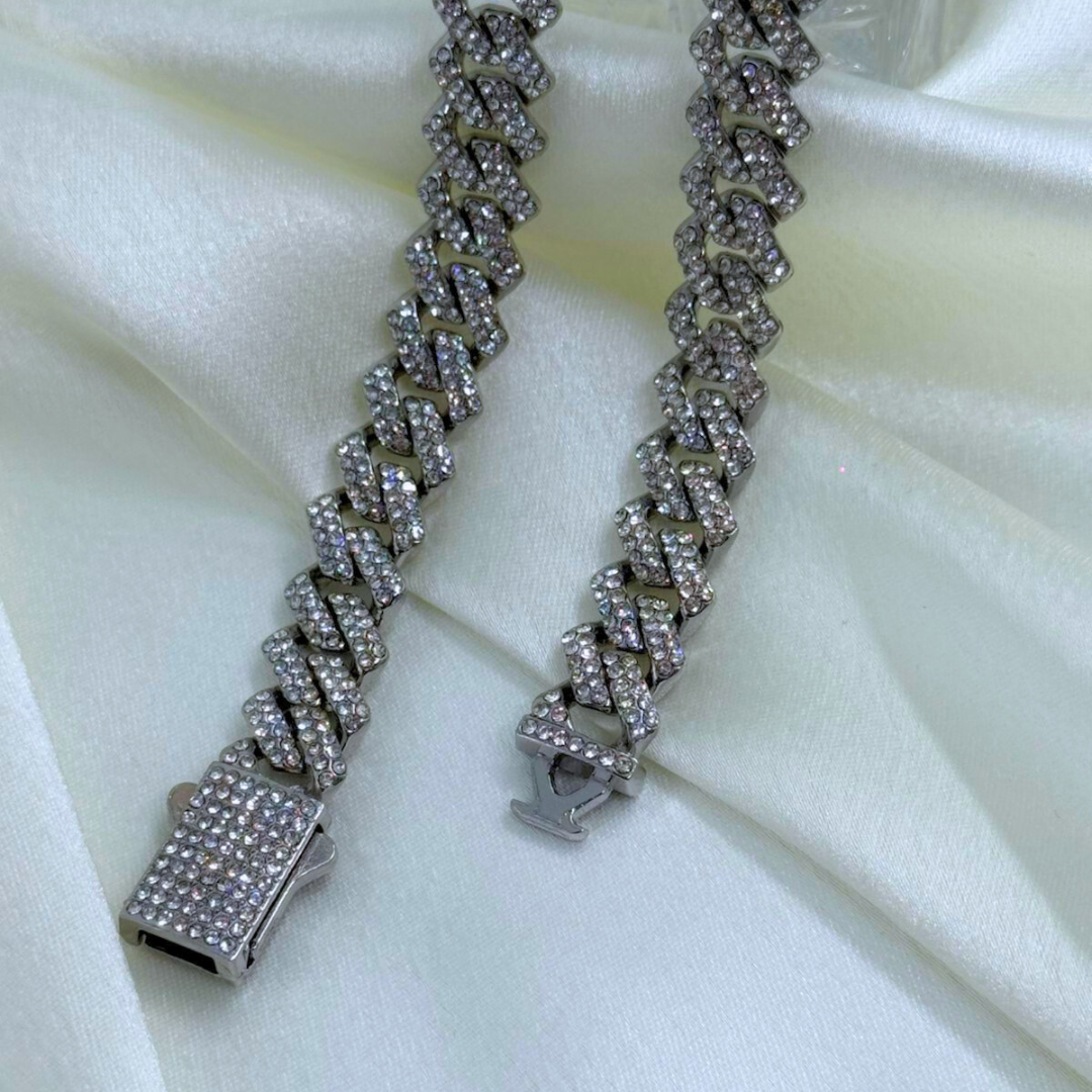 Iced Cuban Men’s Bracelet