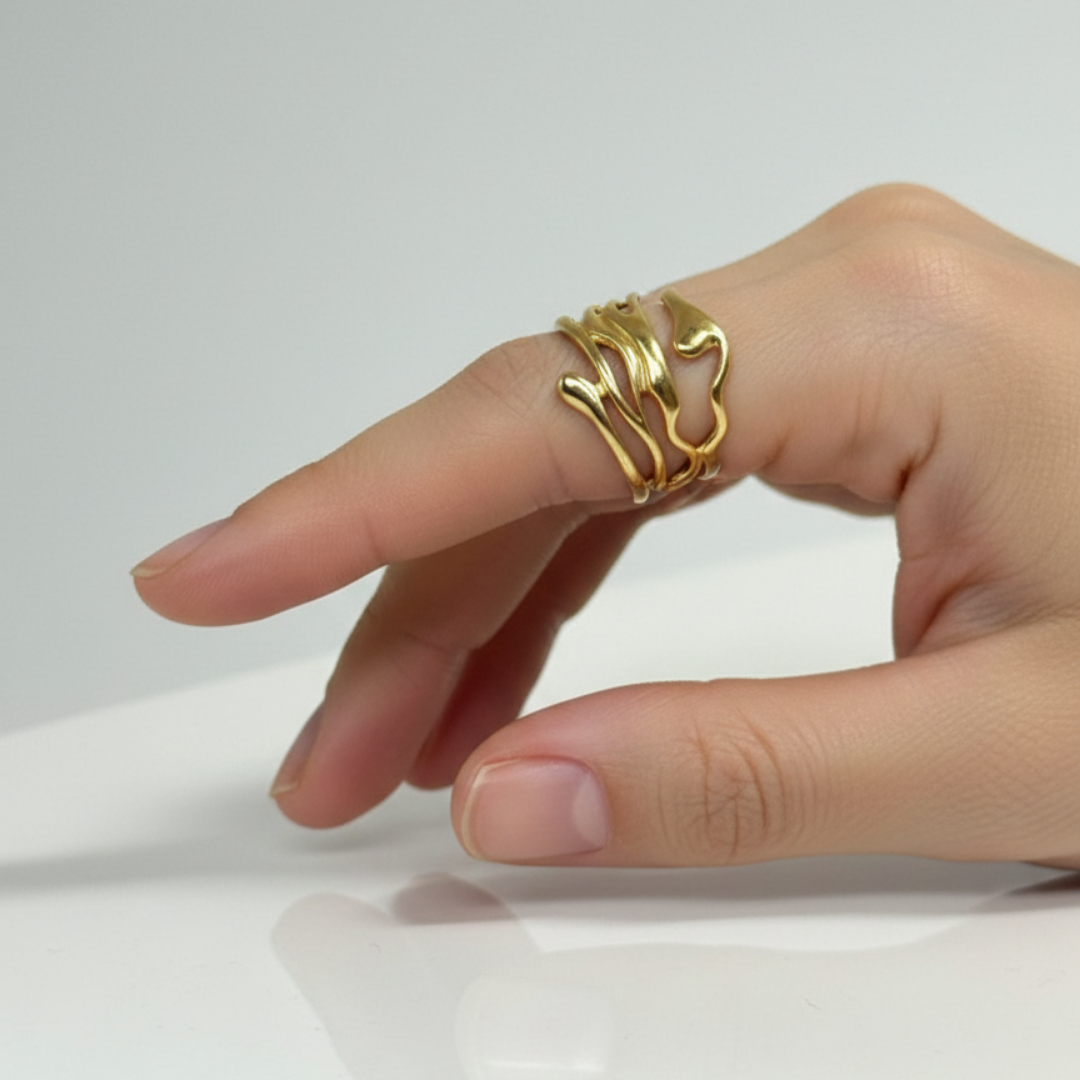 Fluid Wave Ring (BUY1GET1)