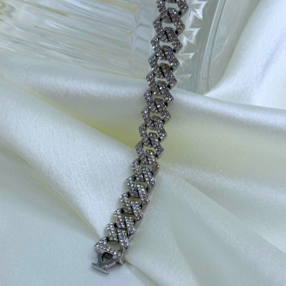 Iced Cuban Men’s Bracelet