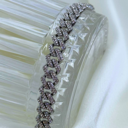 Iced Cuban Men’s Bracelet