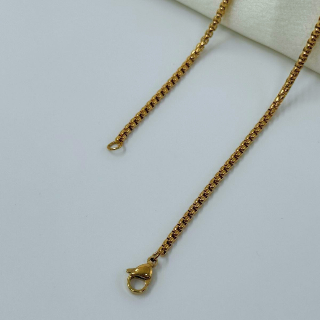 Slim Box Link Men’s Chain