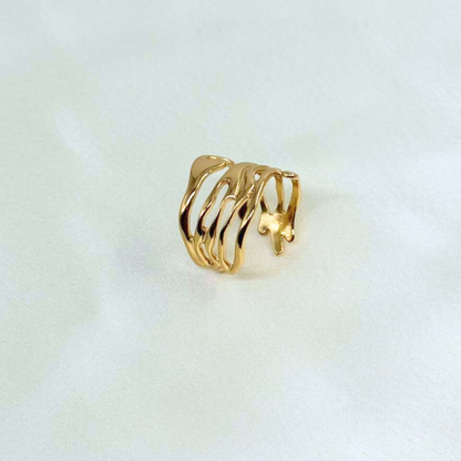 Fluid Wave Ring (BUY1GET1)