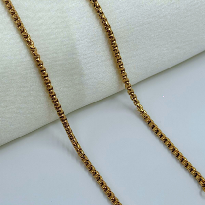Slim Box Link Men’s Chain