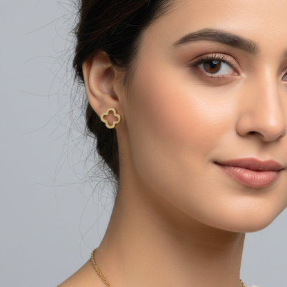 Clover Chain Harmony Set (Necklace, Bracelet & Earrings)