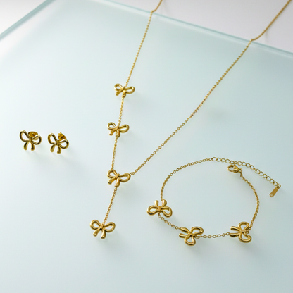 Bowline Grace Set (Necklace, Bracelet & Earrings)