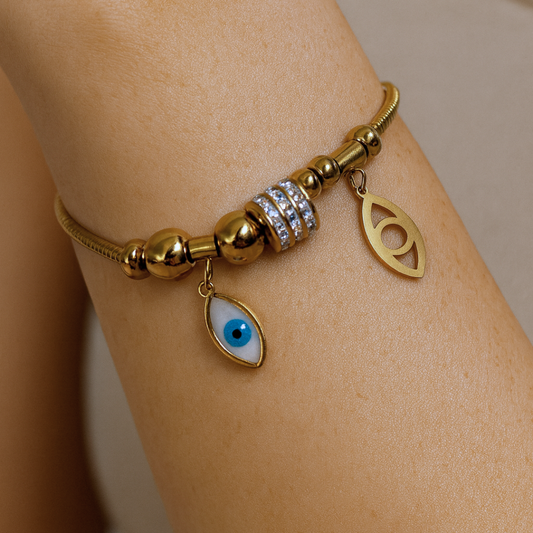 Evil Eye Charm Bracelet