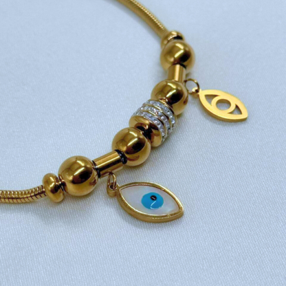 Evil Eye Charm Bracelet
