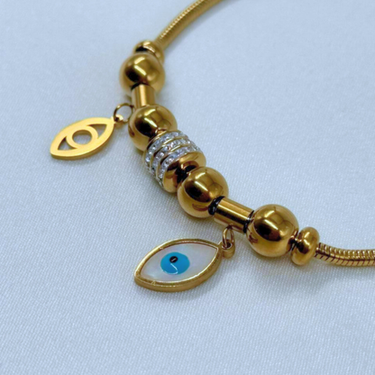 Evil Eye Charm Bracelet