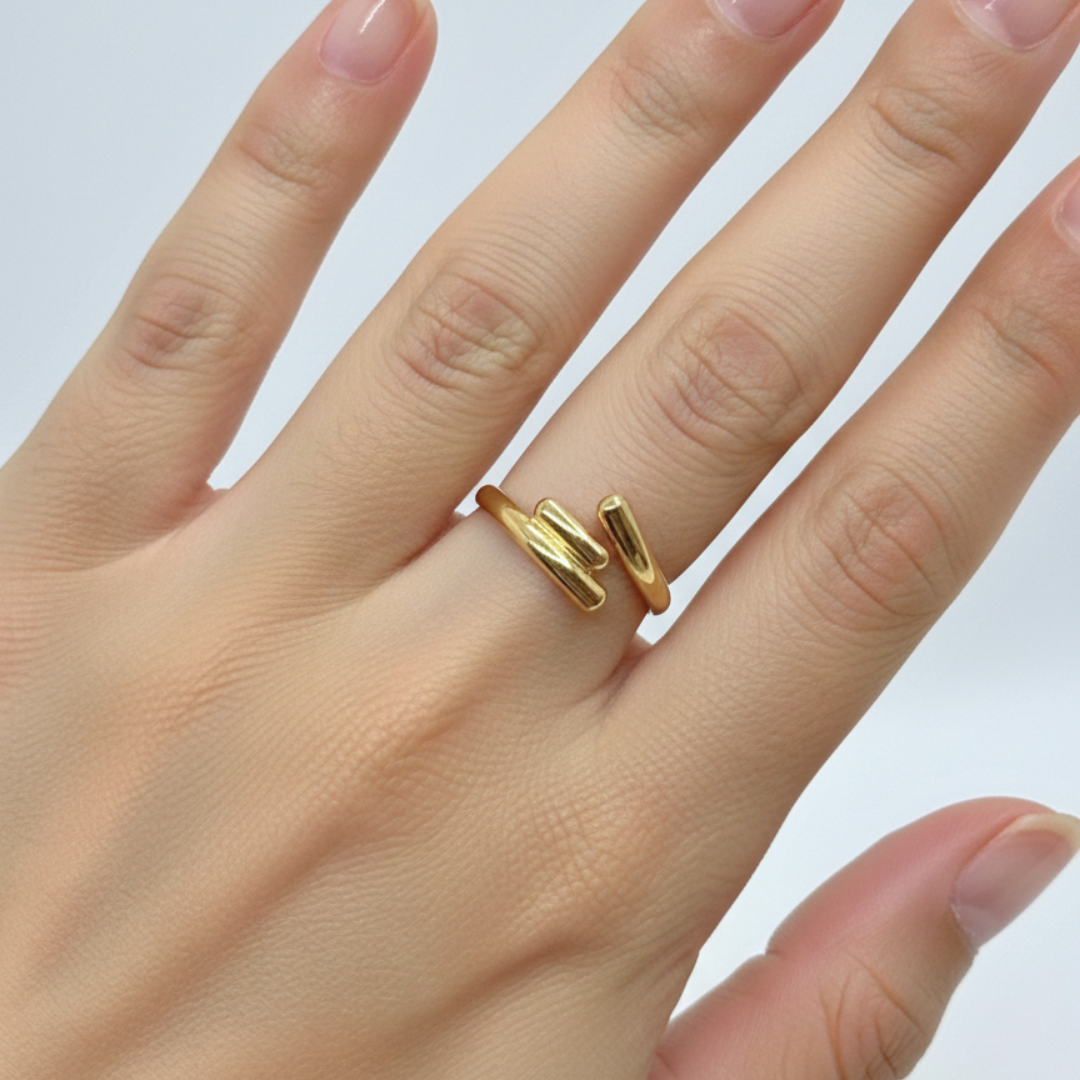 Pulse Curve Ring (BUY1GET1)
