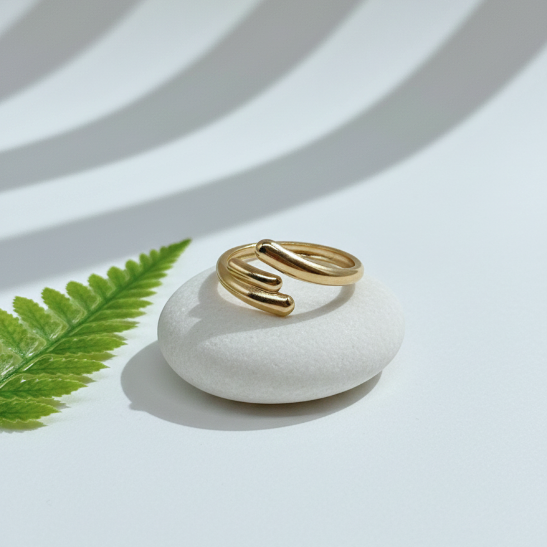 Pulse Curve Ring (BUY1GET1)