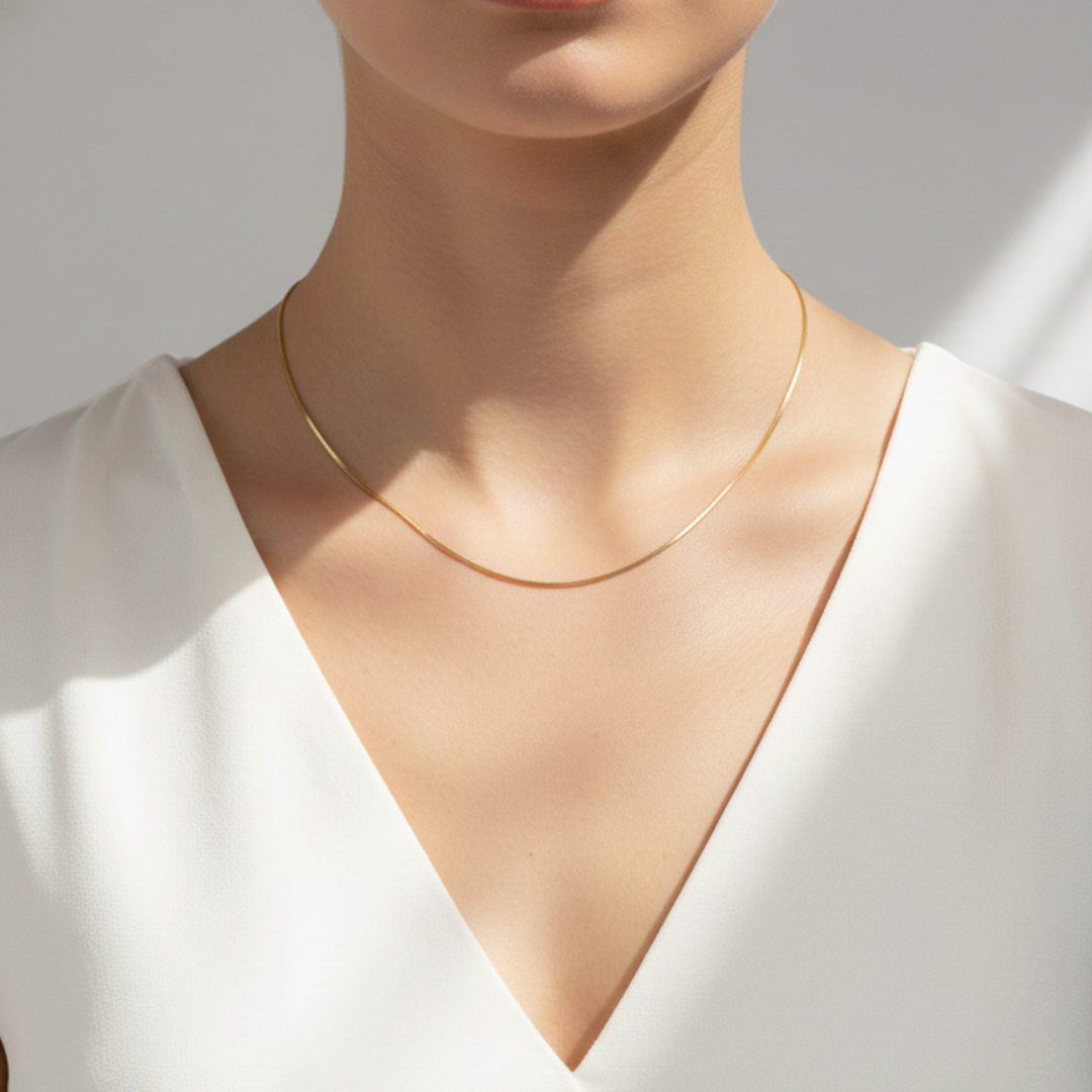 Minimalist Sleek Chain Necklace