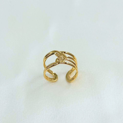 Interlock Knot Statement Ring (BUY1GET1)