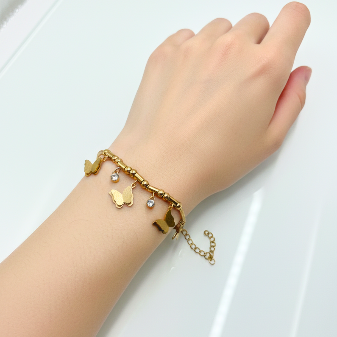 Flutter Muse Charm Bracelet