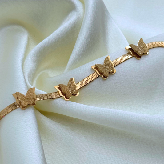 Butterfly Charm Bracelet