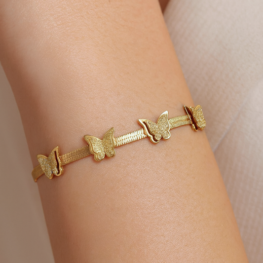 Butterfly Charm Bracelet