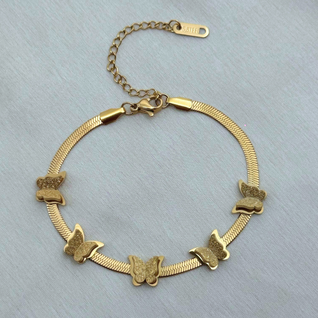 Butterfly Charm Bracelet