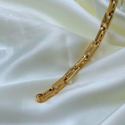 Elongated Link Men’s Bracelet