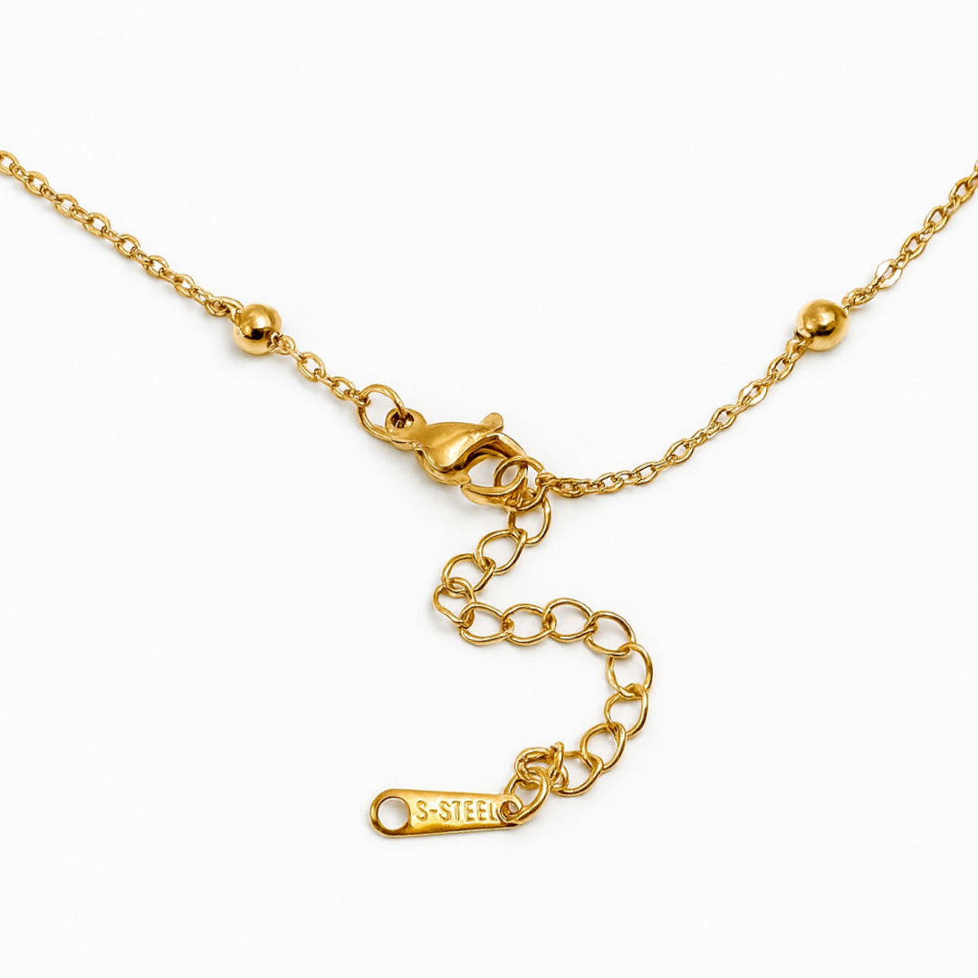 Lariat-style with CZ Accents Necklace